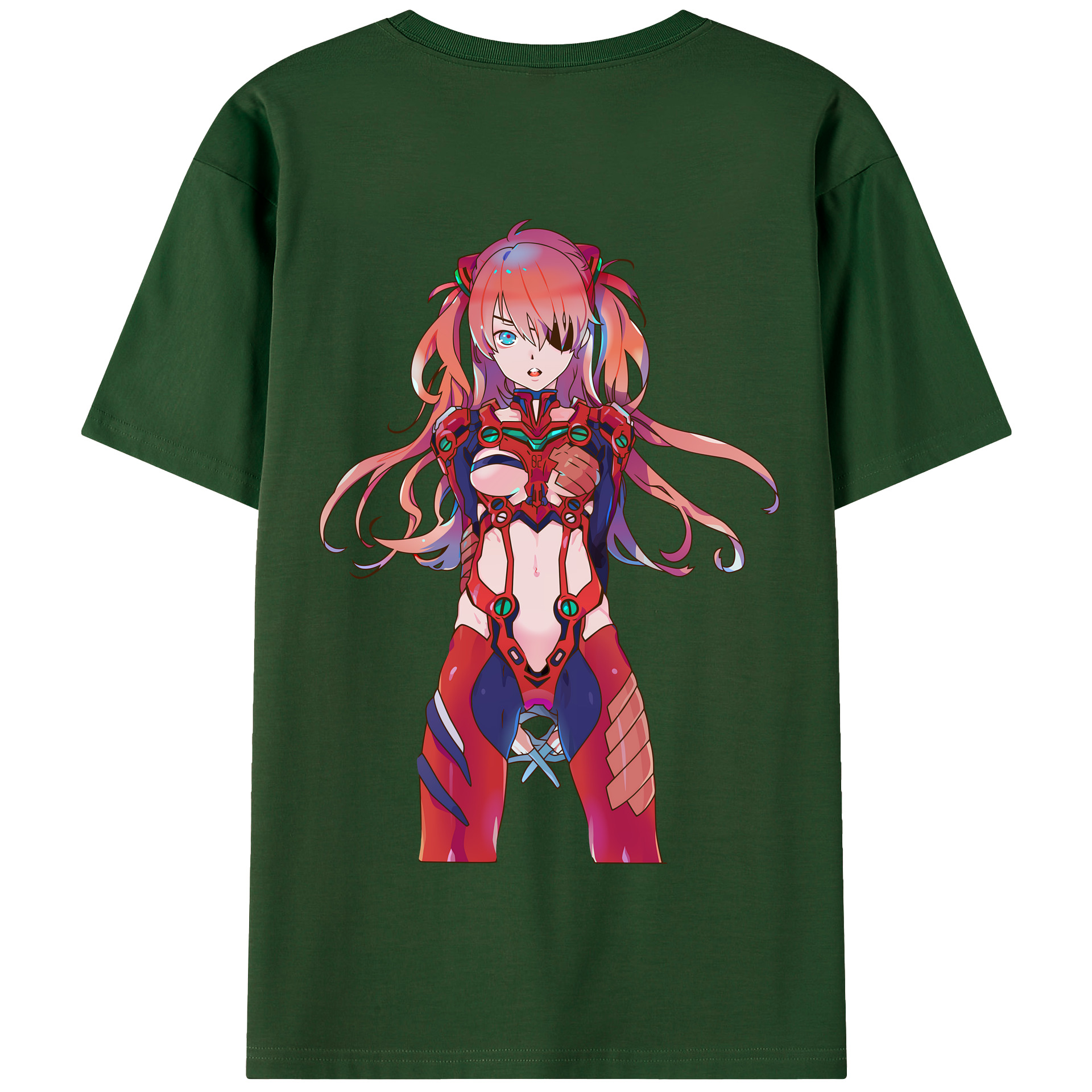 （画像用） EVA 新世紀エヴァンゲリオン 綿100％半袖Tシャツ（背面プリント）